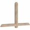 Ekena Millwork Eugene Smooth Timber Gable Bracket, Douglas Fir, 60"W x 35"H x 3 1/2"D x 3 1/2"F, 14/12 Pitch GBW060X35X0404EUG00SDF - alternate 4